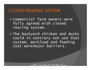 Model for AI control using participatory tools suitable for village condition in rural areas of Thailand