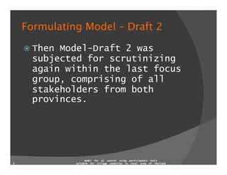 Model for AI control using participatory tools suitable for village condition in rural areas of Thailand