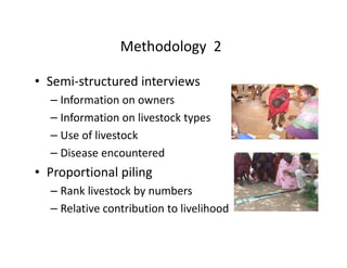 Using participatory epidemiology tools to investigate Contagious caprine pleuropneumonia (CCPP) in Maasai flocks, northern Tanzania