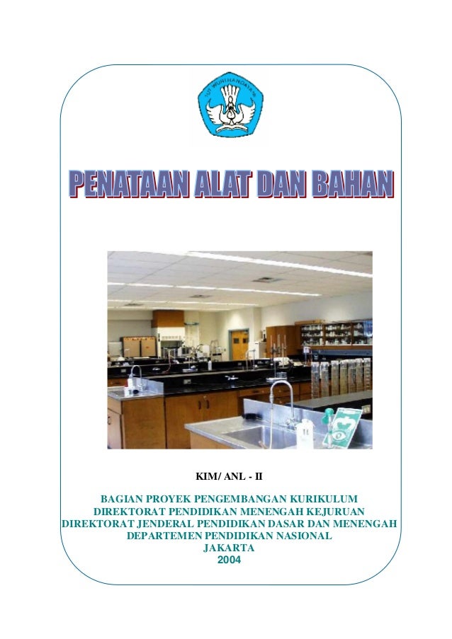 Penataan alat  dan  bahan 