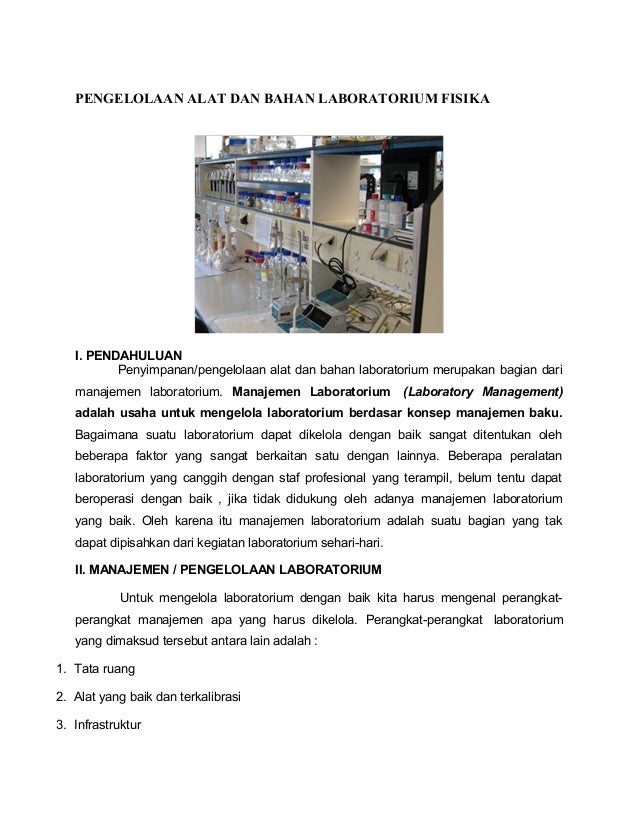 Penataan dan penyimpanan alat