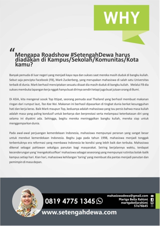 beasiswa dikti proposal penawaran Proposal #SetengahDewa roadsho beasiswa dikti proposal penawaran Proposal #SetengahDewa roadsho