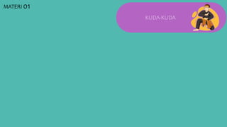 KUDA-KUDA
MATERI 01
 