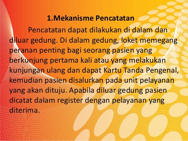 Pencatatan dan pelaporan kesehatan masyarakat