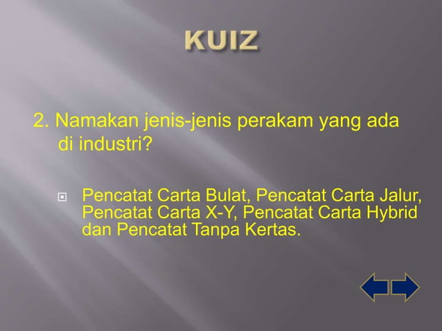 Pencatat (process variable recorder) | PPTX