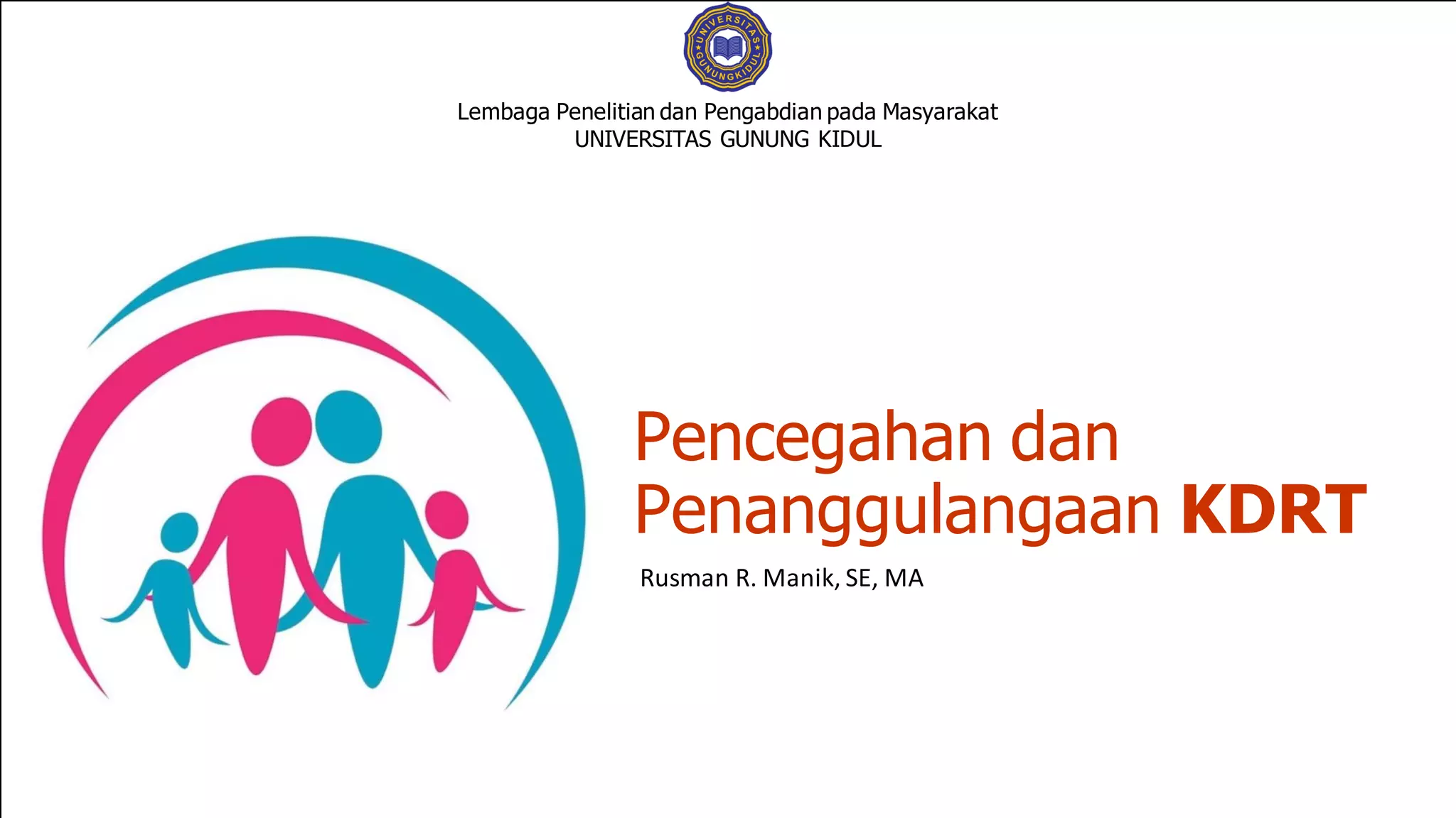 Pencegahan dan Penanggulangan KDRT JerukWudel Girisubo GunungKidul PPT