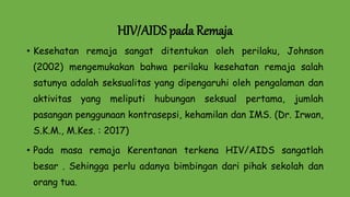Pencegahan HIV dan AIDS pada Remaja PPT.pptx