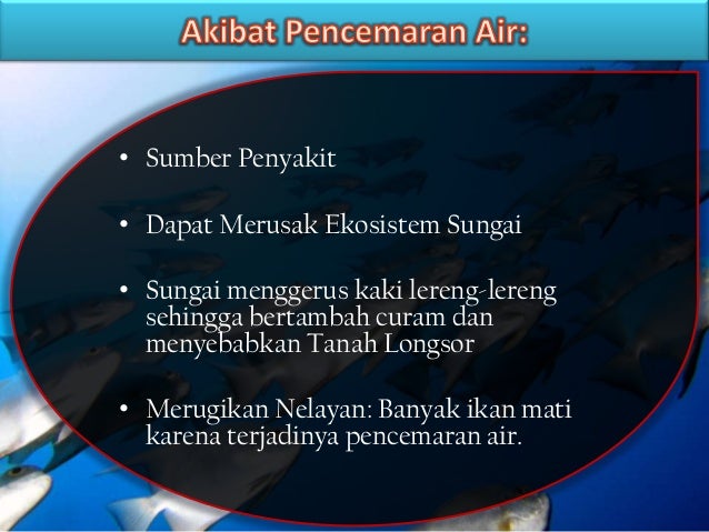 Pencemaran air