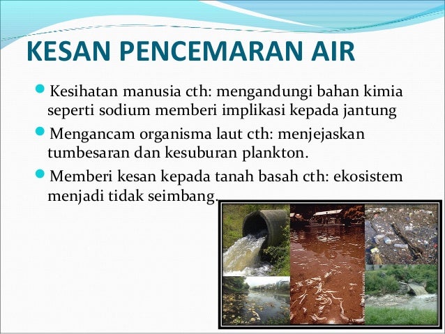 Persembahan Multimedia Pencemaran Air SELEPAS 