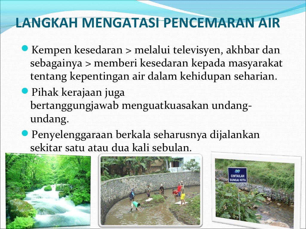 punca pencemaran sungai