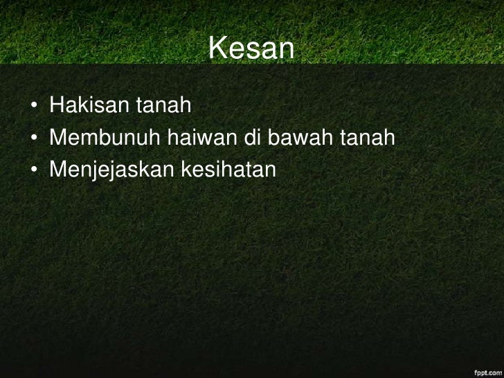 Pencemaran Alam Sekitar