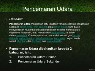 Langkah-langkahMengatasimengharamkanpembakaransampah-sarapdikawasanterbuka.menguatkuasakanundang-undanguntukmengawalpembebasan gas-gas beracundarikilang-kilangdankenderaan.membinakilang-kilangjauhdarikawasanperumahan.mengawalaktivitipembinaan , perlombongandanpembalakan.menjalankanproseskitarsemulabahan-bahanbuangan.