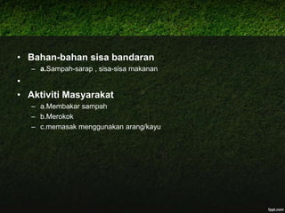 PencemaranbunyiPencemaranbunyi bolehdidefinisikansebagaibunyibising yang keterlaluanatau yang menganggukan.