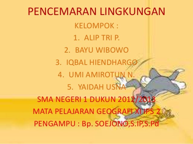 gratis download animasi gambar animasi Pencemaran Lingkungan Terbaru