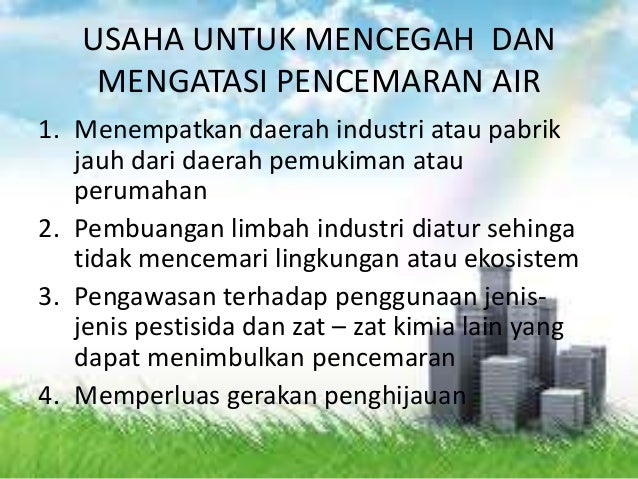 Pencemaran lingkungan 