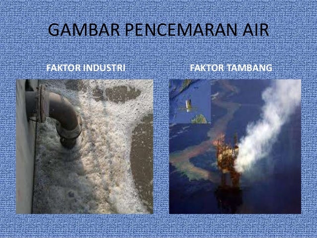 Pencemaran lingkungan 