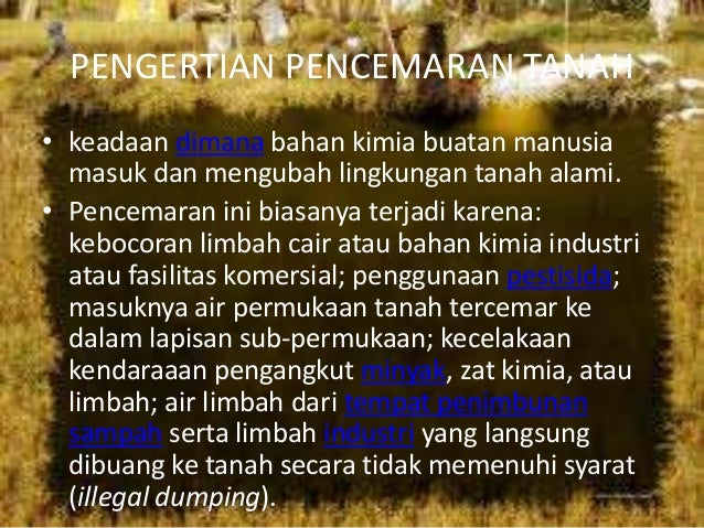 Pencemaran Lingkungan 18515695