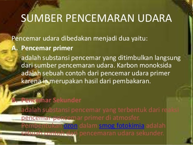 Pencemaran lingkungan 