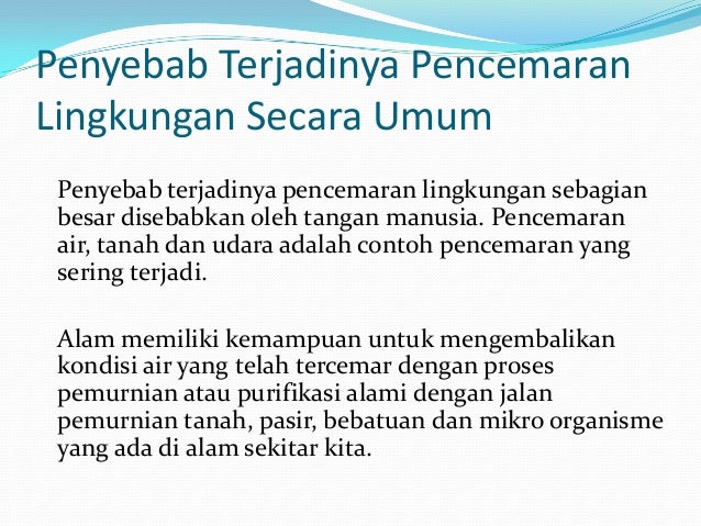 Pencemaran Lingkungan 31256056
