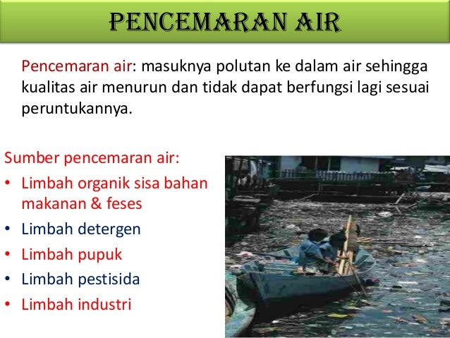 Pencemaran lingkungan