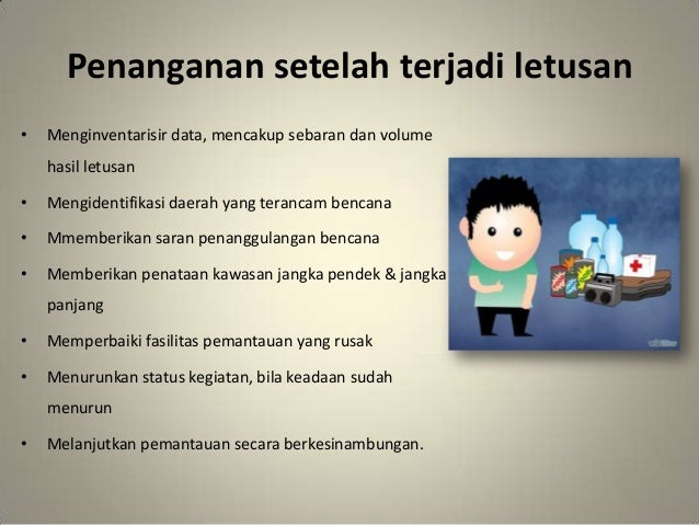 Pencemaran Lingkungan Akibat Letusan Gunung Api