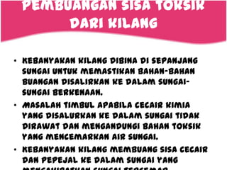 kesan pembuangan sisa domestik