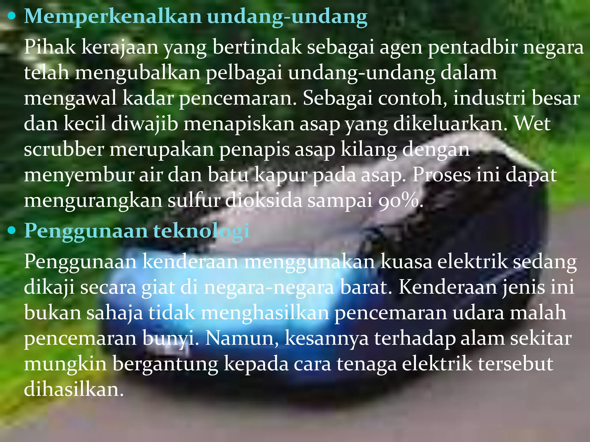 Pencemaran udara dan air (moral) | PPTX