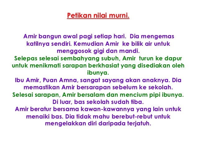 Nilai Murni Tahun 4 - Pendidikan Seni Visual Tahun 4 / Jika kita lihat