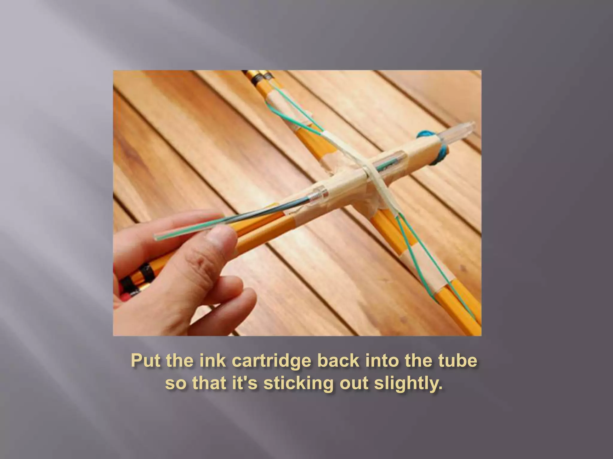 Pencil Crossbow Pptx