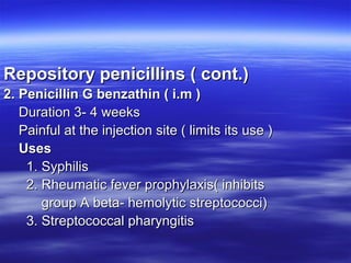 Heumatic Injection Pencilins | PPT