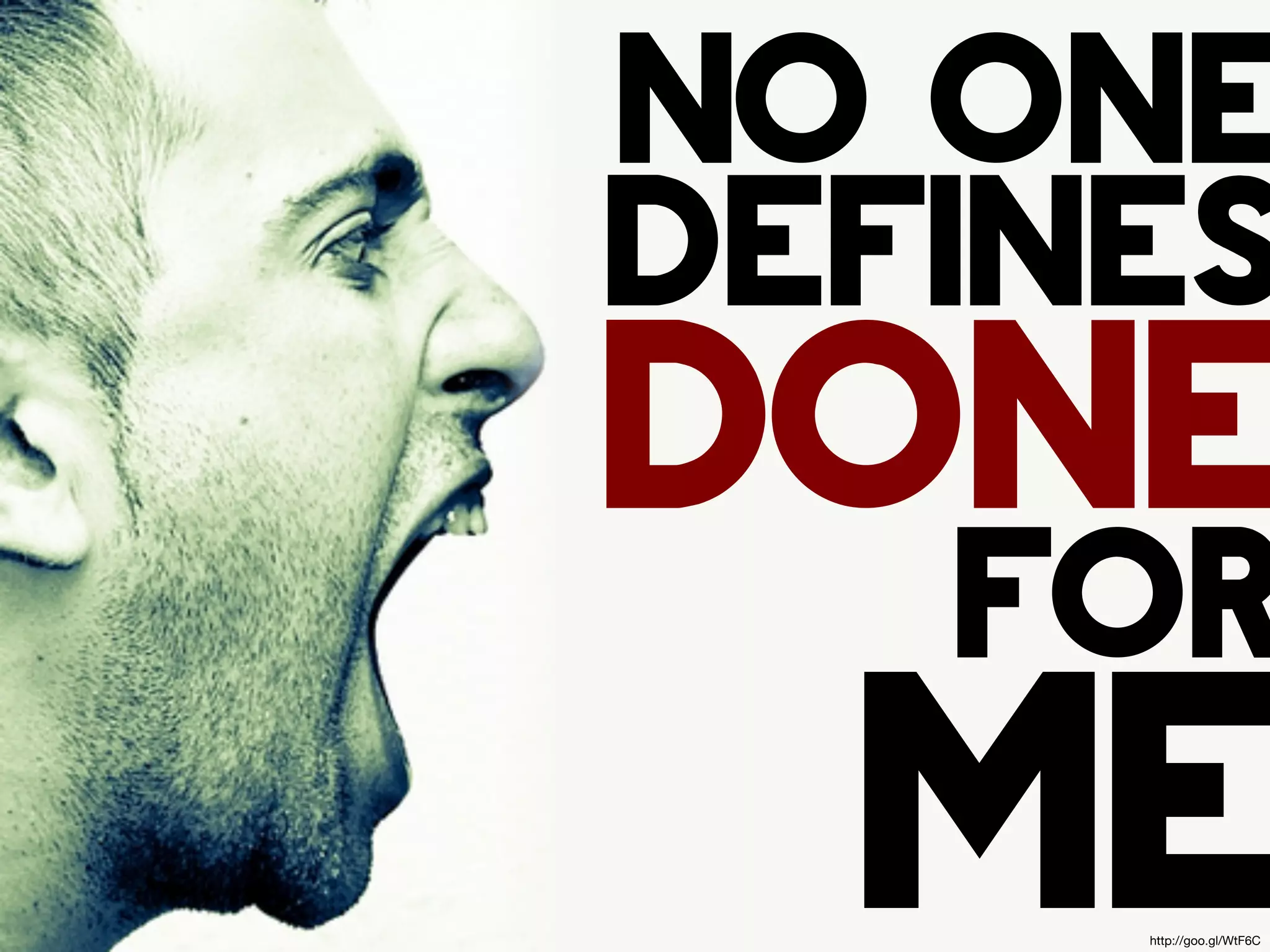 no one
defines
done
   for
  me http://goo.gl/WtF6C
 