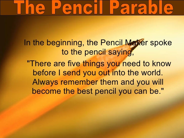 Pencil Story