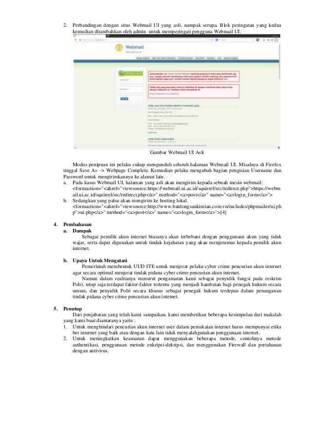 Tugas Etika Profesi Pencurian akun Internet