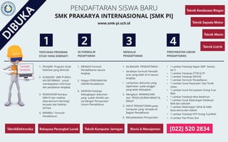 Tata Cara Pendaftaran siswa baru SMK Prakarya Internasional