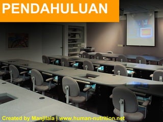 PENDAHULUAN Created by Manjilala | www.human-nutrition.net 