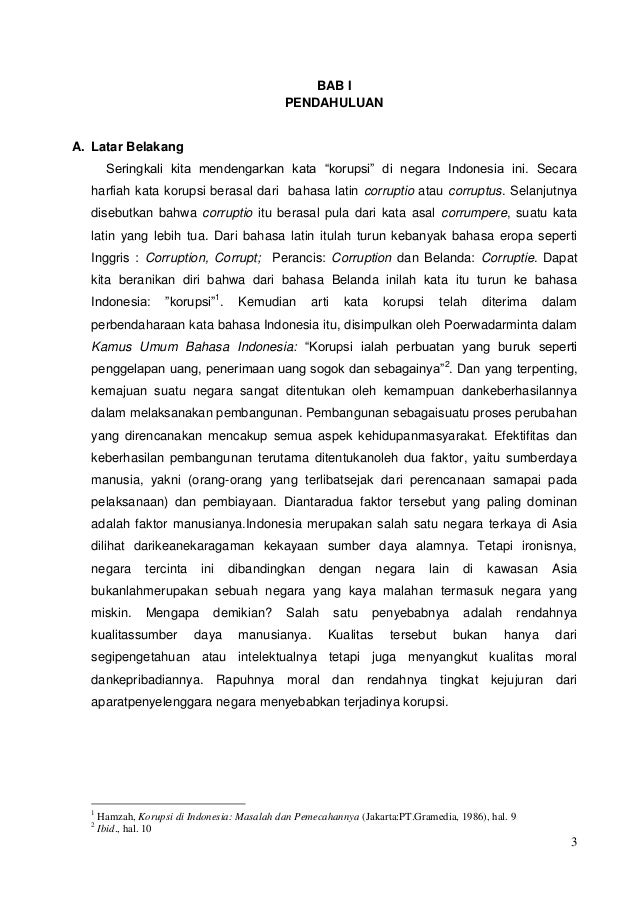 Mengatasi Fenomena Korupsi Melalui Pendidikan Karakter
