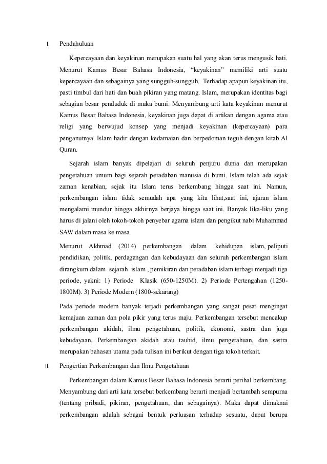 Perkembangan Ilmu Dan 3 Tokoh Pelopor Pembaharuan Pada Periode Modern Perkembangan Ilmu Dan 3 Tokoh Pelopor Pembaharuan Pada Periode Modern