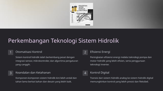 Pendahuluan Dasar Dari Sistem Hidrolik Pptx