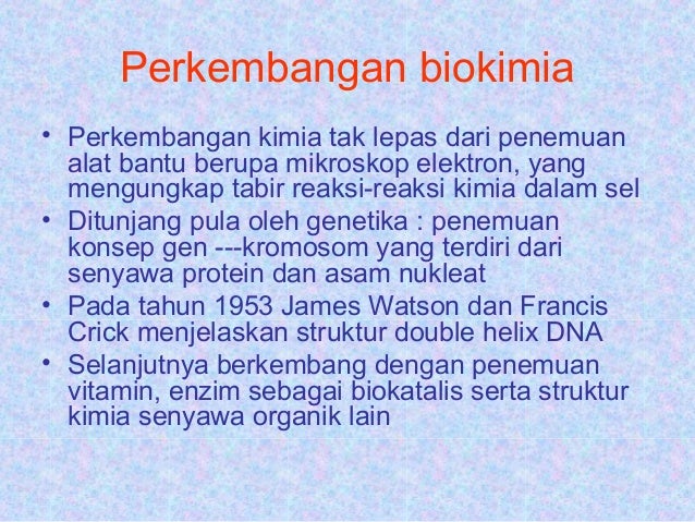 Pendahuluan biokimia