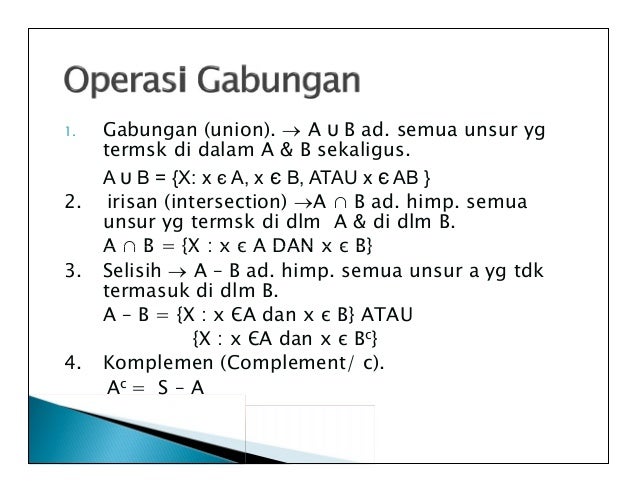 Pendahuluan Dan Himpunan