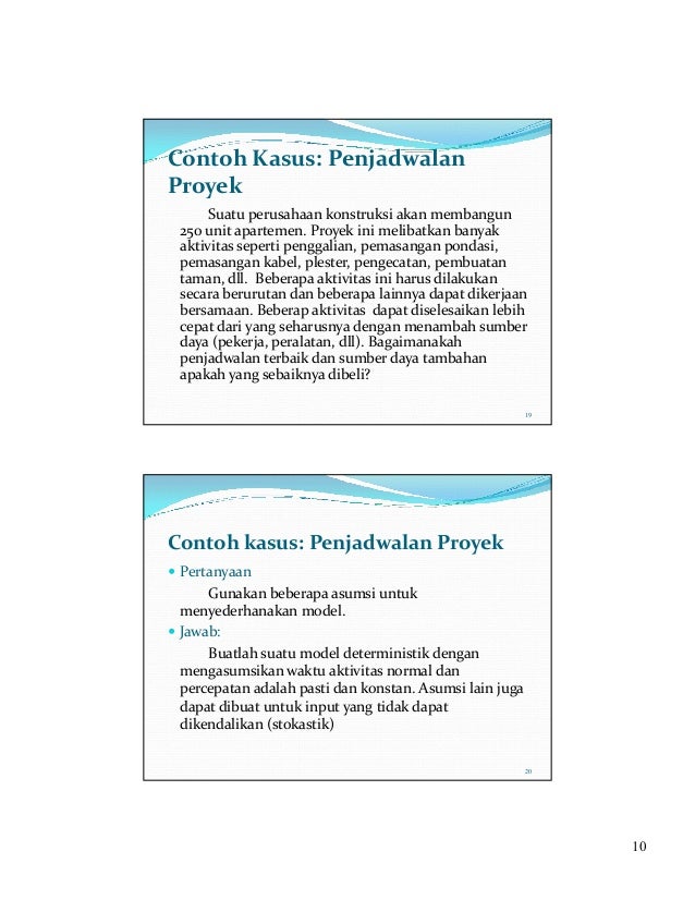Penelitian Operasional 1 - Pendahuluan