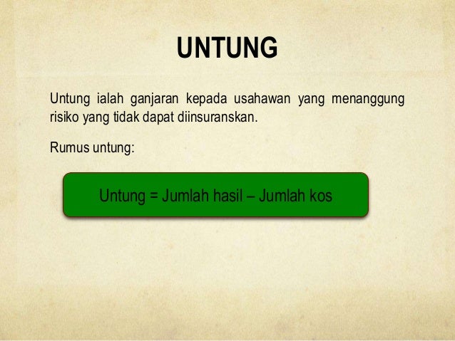 Pendapatan Individu Baru
