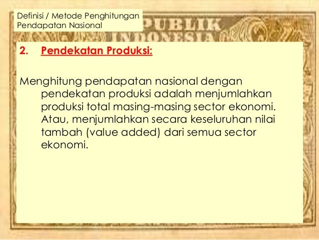 Pendapatan Nasional