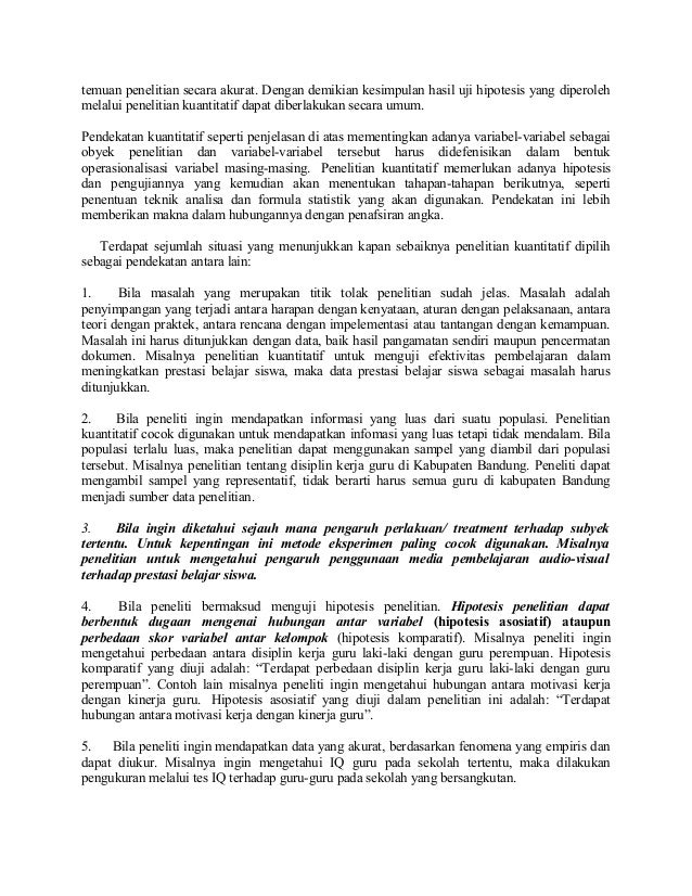 Pendekatan Penelitian