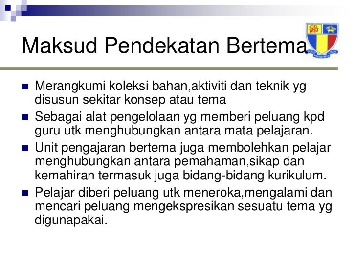 Pendekatan Bertema
