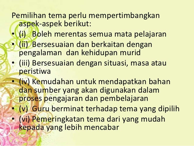 Pendekatan bertema