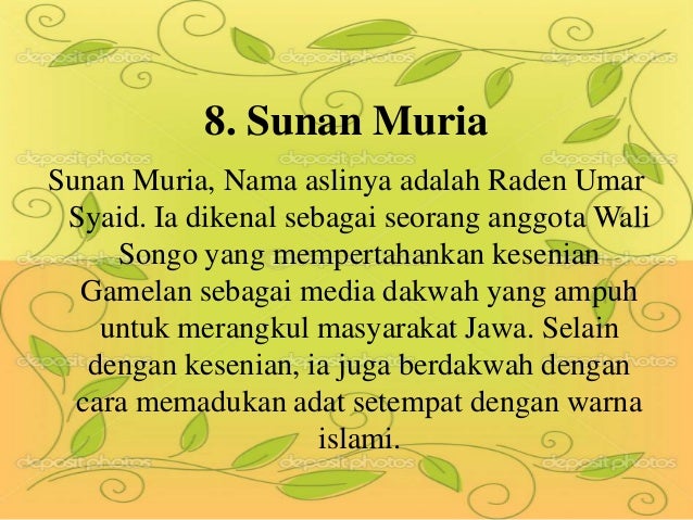 Foto Wali Songo Dan Nama Aslinya - X Trik