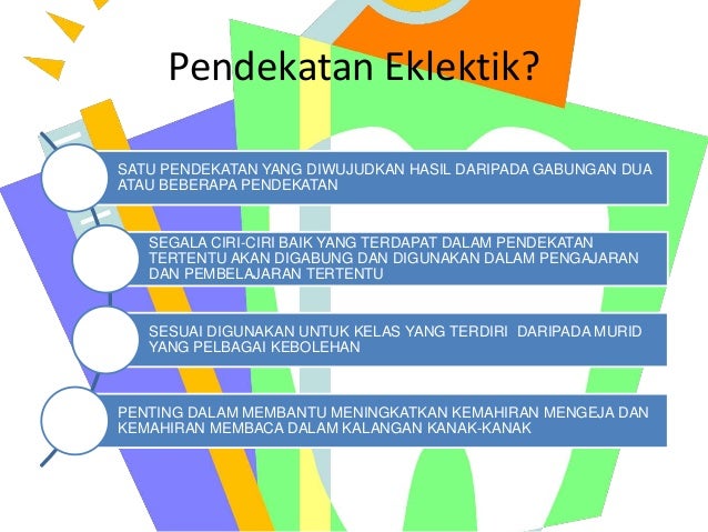 Pendekatan Eklektik Dan Komunikatif
