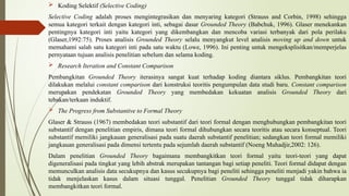 Metode Materi Pendekatan Grounded Theory | PPTX