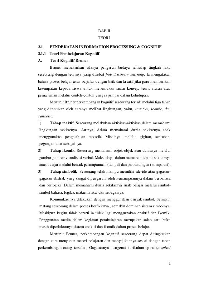 Pendekatan Kognitif Sosial Untuk Pembelajaran